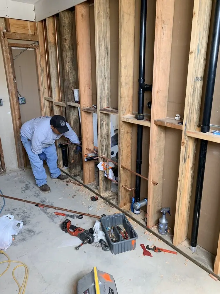 Commercial rough-in plumbing for Trenchless Sewer Repair in Montgomery